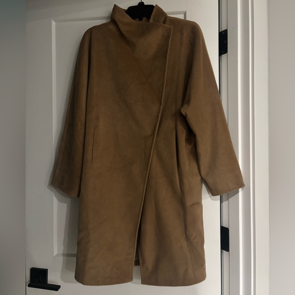 Pink Lady Elegant Tan Women's Trench Coat size XL